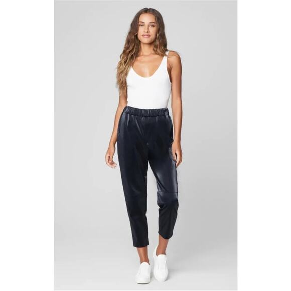 BLANK NYC Fighting Words Pants Black Women’s sz Medium NWT $98 - Picture 1 of 13